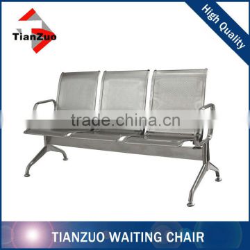 FoShan Factory Stainless Steel Visitor Leather Chair
