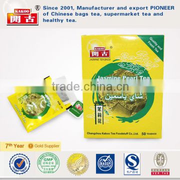 Chinese High Quality Best Jasmine Pearl Green Tea