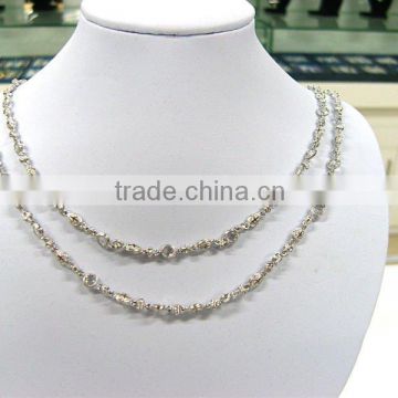 wedding jewelry mood necklace cubic zircon jewelry brass