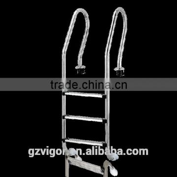 2016 Factory best quality 304 stainless steel pool ladder for swimming pool