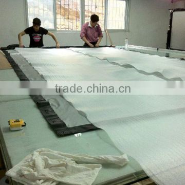 5meter wide 3D silver projection screen