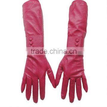 leather gloves/pu gloves with Snake Pattern