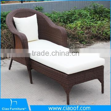 Outdoor Hotel Rattan Pool Lounger Bed