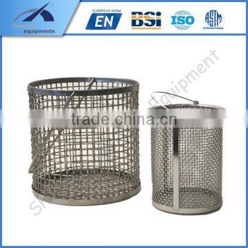 Stainless Steel Mesh Basket Aggregate Soundness Tester