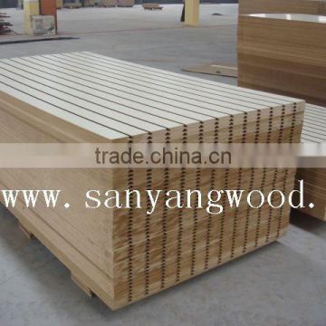 slotted MDF board