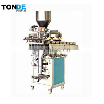 High quality apple chips packing machine/areca nut plates packing machine