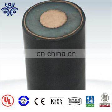 CE certificate 13.2kv underground power cable medium voltage cable