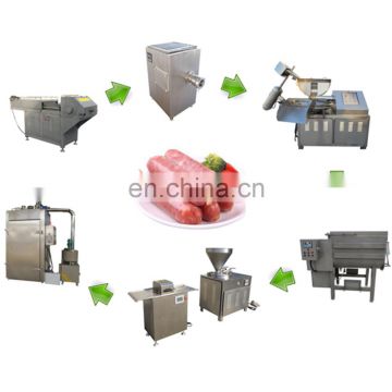 small production line of sausage equipment / professional hot dog sausage making machine