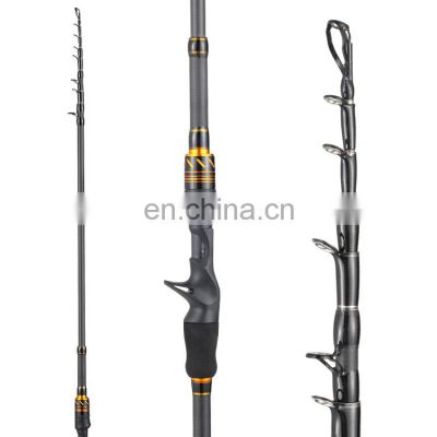 China Factory Wholesale Portable Ultralight Spinning Casting Telescopic lure Fishing Rod