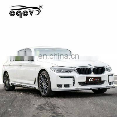 PU material WD style body kit for BMW 5 series G30 G38 front bumper rear bumper side skirts for BMW G30 pu material