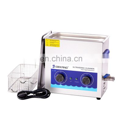 6.5L Dental Lab Mechanical heated Ultrasonic Vibrating Cleaner Bath