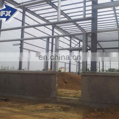 China prefabricated h section beam steel structure waterproof warehouse buildings for sale in Bangladesh