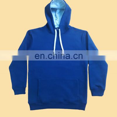 New Design kangaroo pocket design custom royal blue hoodie with your logo Men's hoodies & sweatshirts