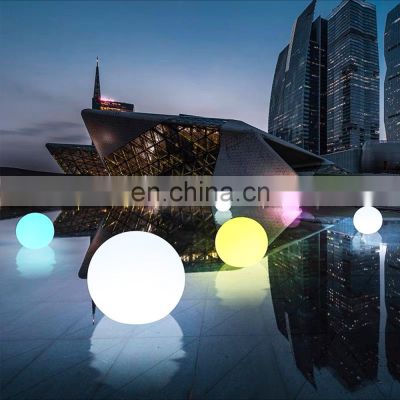 Floating Orb Night Light Floating Ball Display Light Xmas Balls With Colors Change LED Ball Light Garden