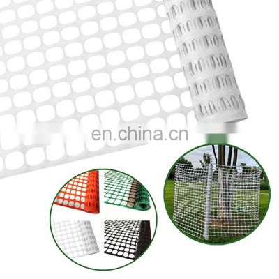 new products 2023 temporary fence 4X100 HDPE white garden fence for animals barrier