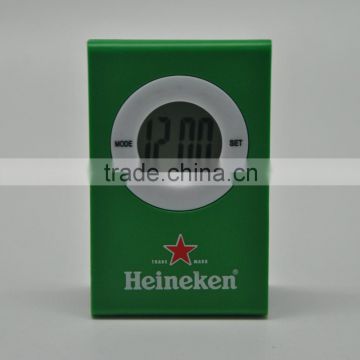 digital clip alarm clock, electronic mini clock, desktop cute alarm clock