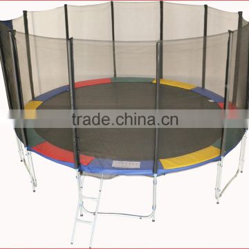 Colorful 15ft trampoline with good quality,CE,GS certificate