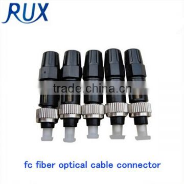 fc/pc ftth fiber optical fast wire connector types