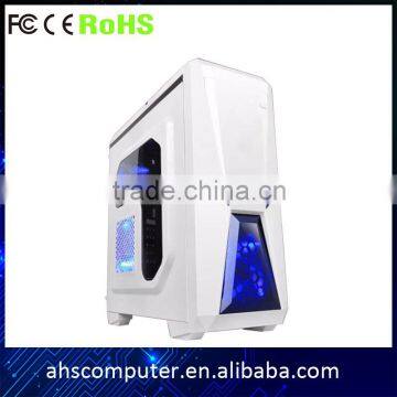 2015 new model factory wholesale atx gaming case full tower crystal fan