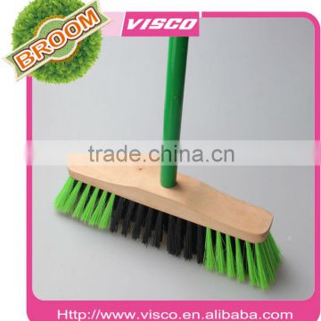 Good quality and best price wooden and plastic made cleaning floor brush VC9-03