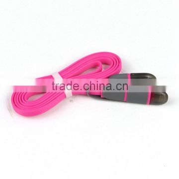 High Speed 2 in 1 Micro USB Data Cable for smartphone