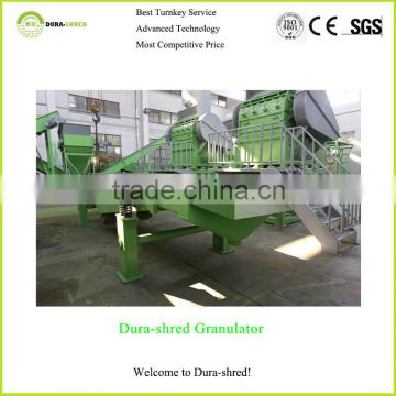 Dura-shred efficient automatic recycle tire machine for sale