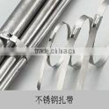 Stainless Steel Lock Ball Ties (material:304-201-316 ) 4.6*150