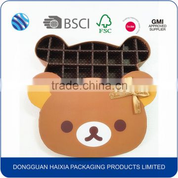 box for chocolate new design chocolate gift box with plastic tray                        
                                                Quality Choice