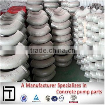 Concrete Pump Parts,Twin-wall wear-resisting pipe elbow