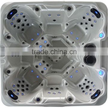 2016 hot sales European style luxury large hot tub outdoor spa for 7 person