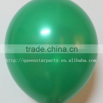 Standard color balloon helium with gas hunter Green