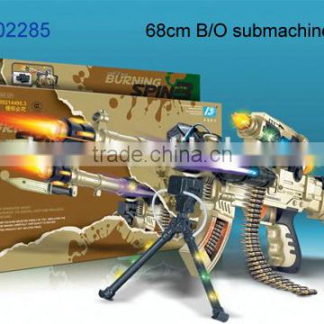Very cool army toy for boys hot sell 68cm B/O gun plastic toy gun
