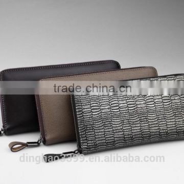 2016 factory wholesale wallet simple design leather wallet Mens long wallet