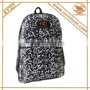 New Arrival Nylon Popular High Quality Embroidery Kid School Bag