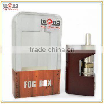 Yiloong 2015 new atomizer wood box mod the fog box mod dry herb vaporizer rex