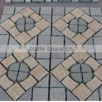 meshed paver stone