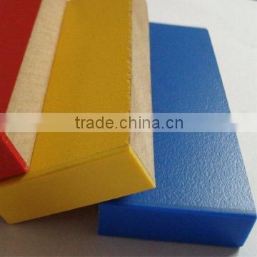 pearl paper board with color melamine mdf