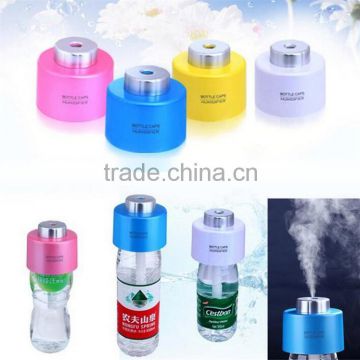 USB portable aroma water bottle cap humidifier mist air humidifier