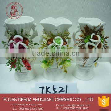 8 D*17.5 Hight Decorative ceramic handmade vase