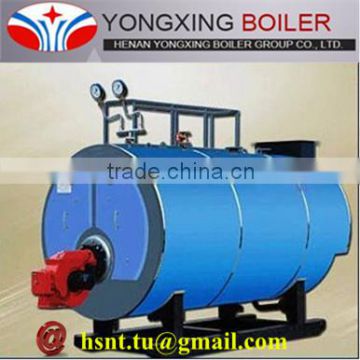 0.7MW/0.7MPa horizontal fire tube domestic hot water boiler package boiler