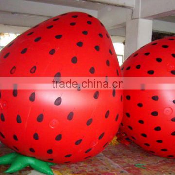 Commercial Inflatable Fruit Strawberry Helium Balloon for Sale