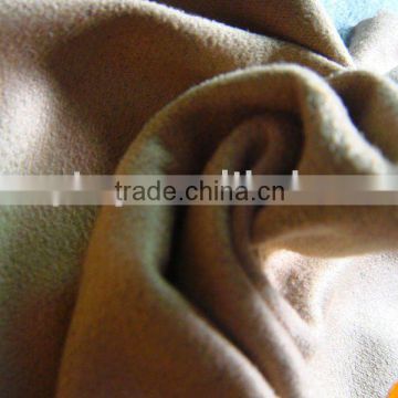 knitted suede boots fabric