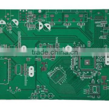 green solder mask pcb/ 2L pcb/ 1.0mm thickness FR4 PCB board