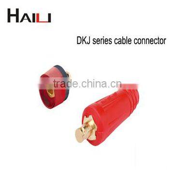 Red Euro Type Welding Cable Socket Male and Female DKJ35-50