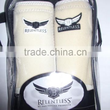 Neoprene brand Horse tendon boots with pvc bag packing
