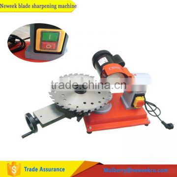 Neweek hand alloy gear grinding circular saw blade sharpening machine