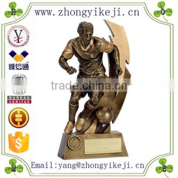 Factory Custom made best home decoration gift polyresin chinese trophies
