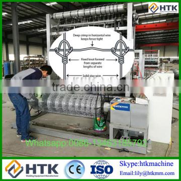 High Efficiency Automatic Fixed knot Goat Fence Making Machine