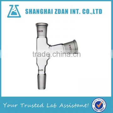 Laboratory Glass Adapter with side tube 14/23