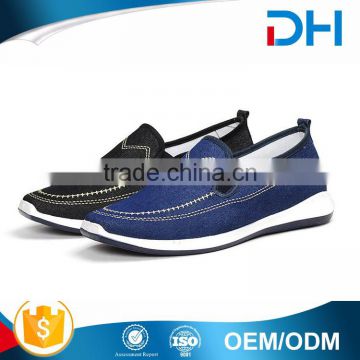 High quality canvas casual shoes men walking sneakers china factory